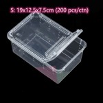 Small Reptile Box Supplier - 19x12.5x7.5cm for Spider Gecko Snake Scorpion Centipede