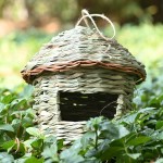 Birdhouse Supplier - Popular Spot Straw Creative Handmade Natural Landscape Garden