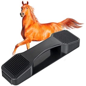 Horse Brush Factory - Bath Massage Brush 6-in-1 Hair Removal Beauty Shaving Supplies