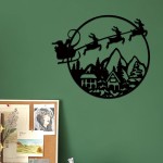 Wall Decoration Manufacturer - High Quality Modern Creative Christmas Theme Cartoon Iron