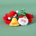 Christmas Pet Scarf Factory - Knitted Wool Cat Dog Cute Plush Bell Santa Claus Scarf