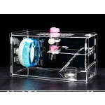 Hamster Cage Factory - Safe Acrylic Material Mini Cage Small Nest Transparent Silent