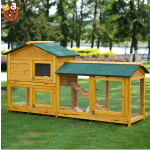 Rabbit Hutch Supplier - Unique Outdoor Wooden Poultry House Bunny Cage Backyard