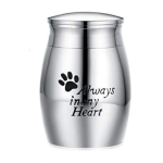 Cremation Urn Manufacturer - Wholesale Funeral Keepsake Stainless Steel Mini 30x40mm