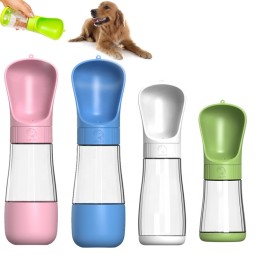 Pet Water Bottle Supplier - Factory Wholesale Travel Outdoor Portable Plastic Dog Cat