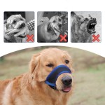 Pet Muzzle Factory - New Anti-barking Anti-biting Breathable Mesh Adjustable