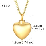 Pet Urn Manufacturer - Classic Stainless Steel Heart-shaped Water Drop Perfume Bottle