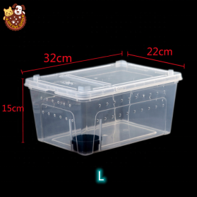 Large Reptile Box Manufacturer - 33x22x15cm Spider Scorpion Gecko Snake Horned Frog Turtle