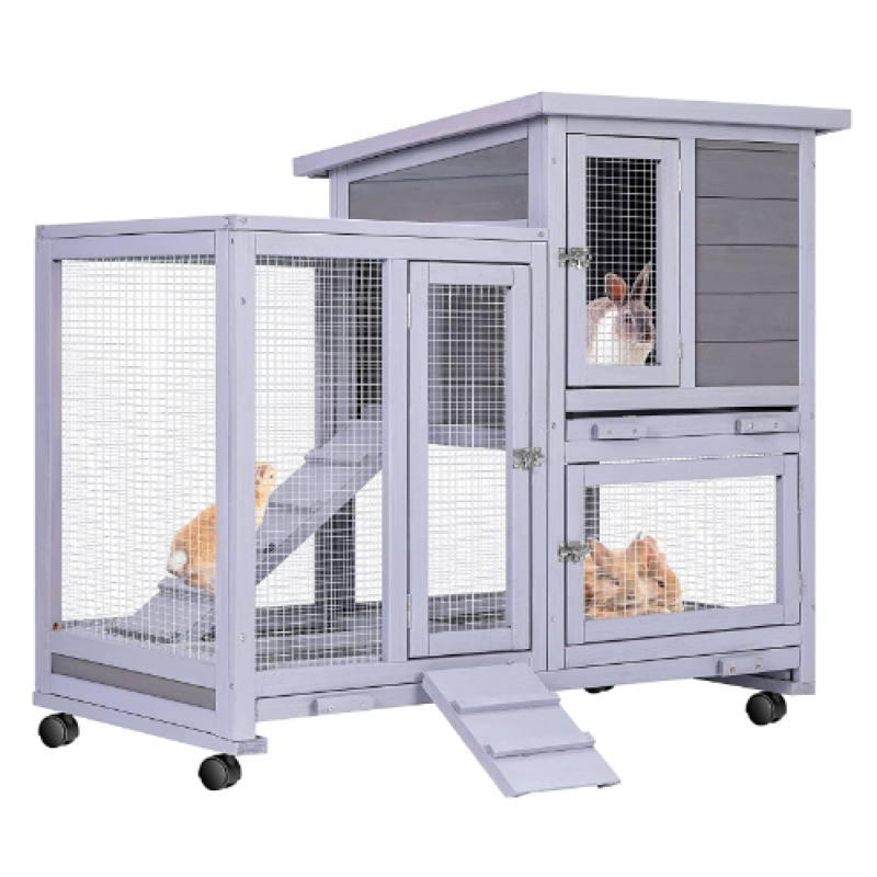 Rabbit Hutch Manufacturer - Price List for Wooden Rabbit Cages Bunny Pet House