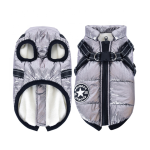 Pet Coat Supplier - Hot Selling Autumn Winter Flleece Harness Integrated Cotton Waterproof