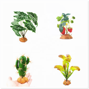 Reptile Plants Factory - Simulation Plant Breeding Box Tortoise Lizard Avoid Plants