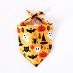 Pet Bib Supplier - Christmas Halloween Spot Printing Triangle Handkerchief Holiday