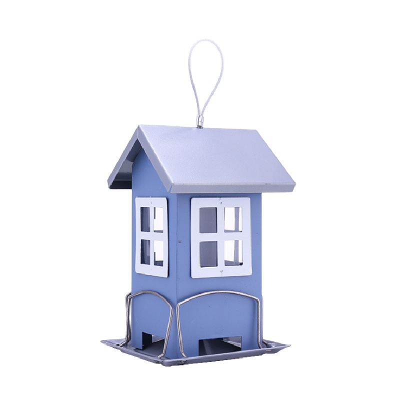 Metal Birdhouse Factory - Wholesale Patio Iron Hanging Wild Feeder Home Garden Decoration