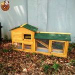 Rabbit Hutch Supplier - Unique Outdoor Wooden Poultry House Bunny Cage Backyard