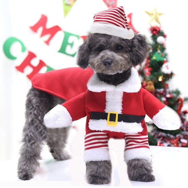 Dog Christmas Costume Supplier - Small Medium Large Dogs Pet Cats Party Decorations