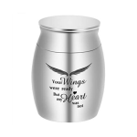 Cremation Urn Manufacturer - Wholesale Funeral Keepsake Stainless Steel Mini 30x40mm
