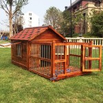 Dog House Price List Supplier - Outdoor Insulated Weatherproof Large Wood Kennel Cage