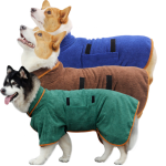 Dog Bathrobe Supplier - Super Absorbent Microfiber Fast Drying Pet Bath Towel