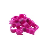 Bird Foot Ring Manufacturer - 100pcs/Bag Opening Clasp Can Be Lettered Plastic Identification