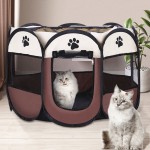 Pet Delivery Room Manufacturer - 737343cm Octagon Foldable Oxford Water Resistant Scratch