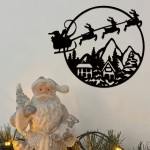 Wall Decoration Manufacturer - High Quality Modern Creative Christmas Theme Cartoon Iron