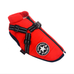 Pet Coat Supplier - Hot Selling Autumn Winter Flleece Harness Integrated Cotton Waterproof