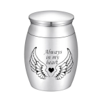 Cremation Urn Manufacturer - Wholesale Funeral Keepsake Stainless Steel Mini 30x40mm