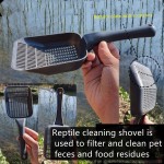 Sand Shovel Factory - Reptile Cleaning Shovel Desert Lizard Screening Feces Filtering
