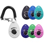 Dog Whistle Factory - Multi-Color High Quality Reusable Trainer Whistle Clicker