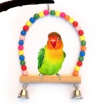 Bird Swing Factory - Colorful Swing Ladder Climbing Station Pole Cage Accessories