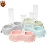 Pet Feeder Supplier - Automatic Plastic Dog Water Bottle Large Capacity Food Dispenser