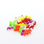Bird Foot Ring Manufacturer - 100pcs/Bag Opening Clasp Can Be Lettered Plastic Identification