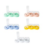 Automatic Feeder Manufacturer - Triple Dog Cat Bowls 15 Degree Tilt 360 Rotatable