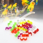 Bird Foot Ring Manufacturer - 100pcs/Bag Opening Clasp Can Be Lettered Plastic Identification