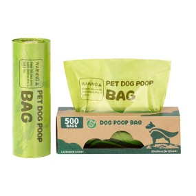 Biodegradable Bag Factory - Extractive 500 Bags/Roll Degradable with Lavender Scented