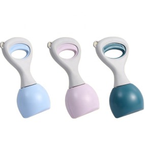 宠物铲供应商-28厘米废物拾取厕所铲屎器带便袋宠物清洁工具