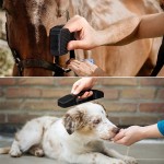 Horse Brush Factory - Bath Massage Brush 6-in-1 Hair Removal Beauty Shaving Supplies