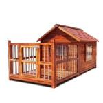 Pet Dog House Factory - Wholesale Factory Wooden Weatherproof Kennel Price List