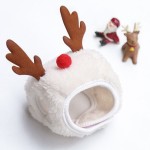 Pet Hat Supplier - Christmas Decoration Hat Bibs Teddy French Bulldog Autumn Winter