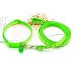 Paw Print Leash Factory - Dog Cat Outdoor Walking Adjustable Collar Set Cartoon Print