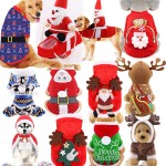 Dog Clothing Factory - Small Big Christmas Supplies Teddy Cat Cotton-padded Funny