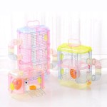 Hamster Villa Supplier - ODM Double Crystal Clear Cage Plastic Luxury Tunnel External