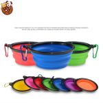 Collapsible Bowl Factory - Hot Sell Foldable Expandable Cup Dish for Pet Cat Food
