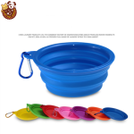 Collapsible Bowl Factory - Hot Sell Foldable Expandable Cup Dish for Pet Cat Food