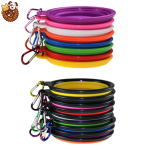 Collapsible Bowl Factory - Hot Sell Foldable Expandable Cup Dish for Pet Cat Food
