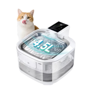 Pet Water Dispenser Supplier - 4.5L ABS Battery Operated Wireless