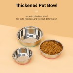 Anti-Upset Dog Bowl Manufacturer - Large Stainless Steel Silicone