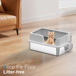 Stainless Steel Cat Litter Box Factory - Extra Large Enclosed Rust Proof