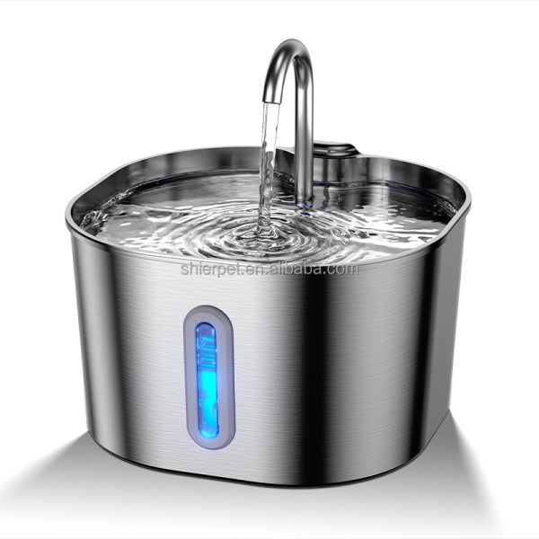 Automatic Cat Water Dispenser Supplier - Wholesale 2.2L Stainless Steel