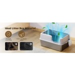 Stainless Steel Cat Toilet Supplier - Wholesale Semi-Enclosed Anti-Scratching